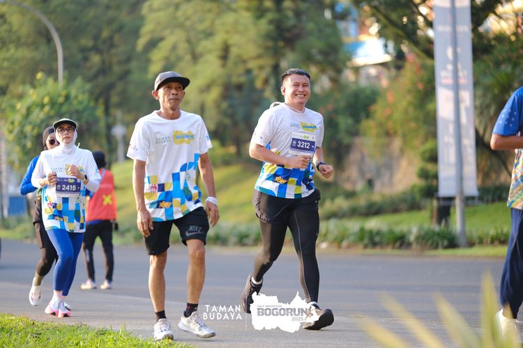 Race photo from Taman Budaya x BOGORUN 2025