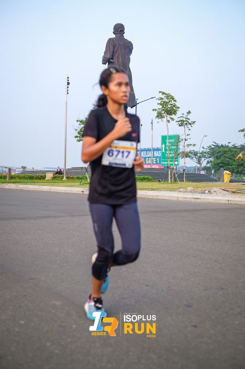 Race photo from ISOPlus Run 2024 Jakarta