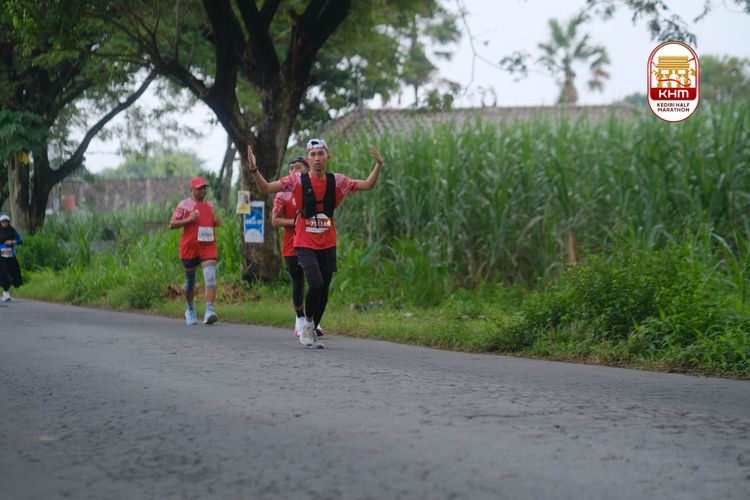 Race photo from Kediri Half Marathon 2025
