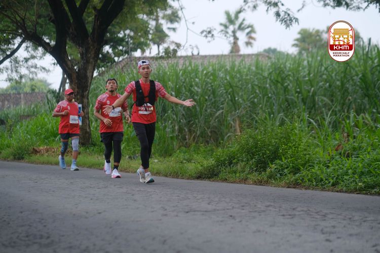 Race photo from Kediri Half Marathon 2025