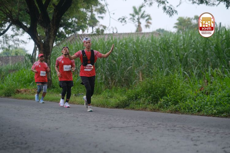 Race photo from Kediri Half Marathon 2025