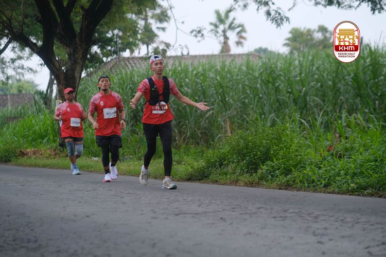 Race photo from Kediri Half Marathon 2025