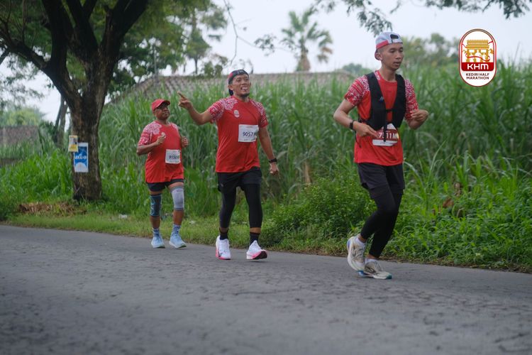Race photo from Kediri Half Marathon 2025