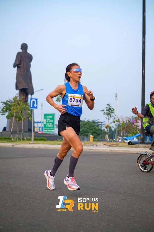 Race photo from ISOPlus Run 2024 Jakarta