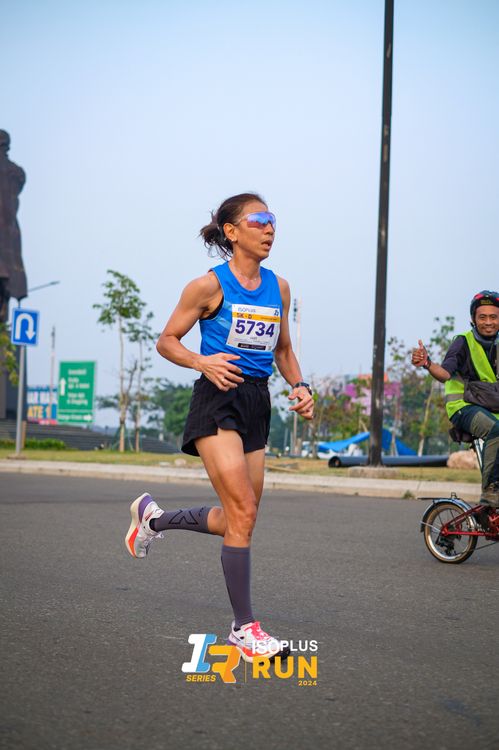 Race photo from ISOPlus Run 2024 Jakarta