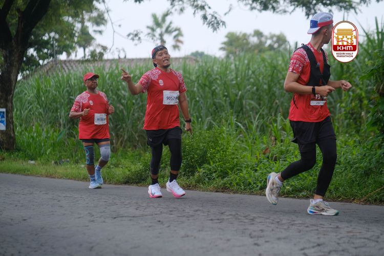 Race photo from Kediri Half Marathon 2025