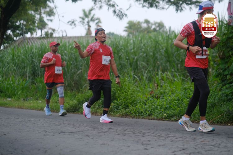 Race photo from Kediri Half Marathon 2025