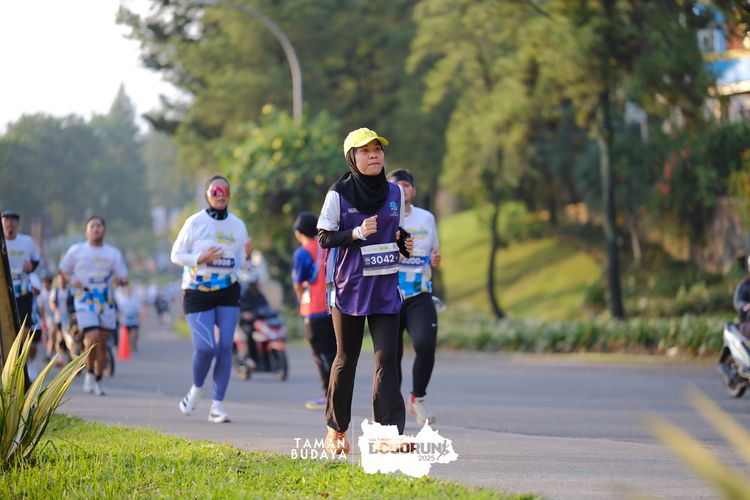 Race photo from Taman Budaya x BOGORUN 2025