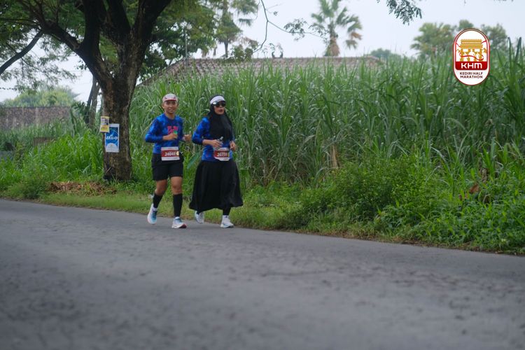 Race photo from Kediri Half Marathon 2025