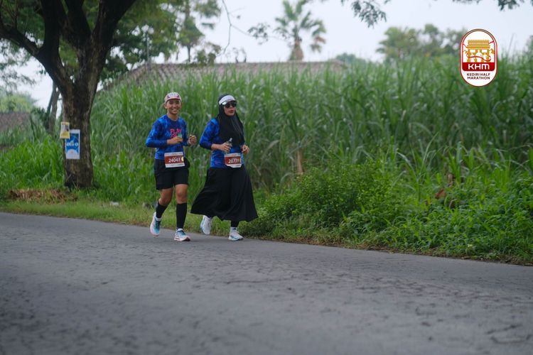 Race photo from Kediri Half Marathon 2025