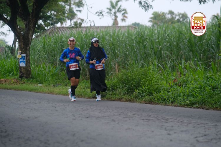 Race photo from Kediri Half Marathon 2025