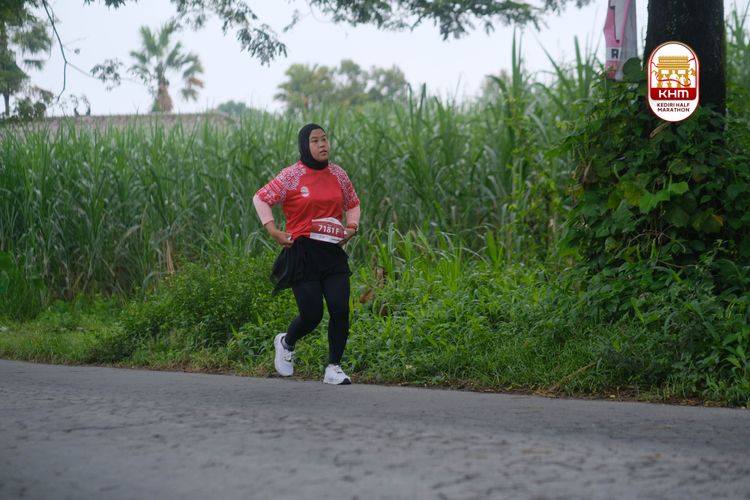 Race photo from Kediri Half Marathon 2025