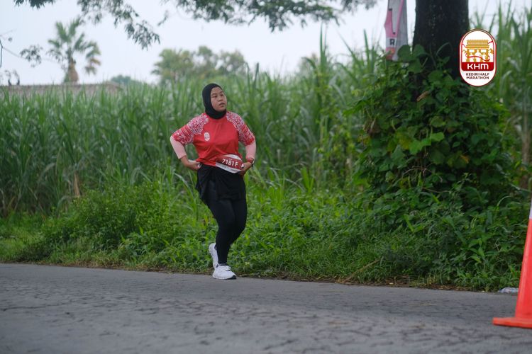 Race photo from Kediri Half Marathon 2025