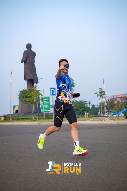 Race photo from ISOPlus Run 2024 Jakarta