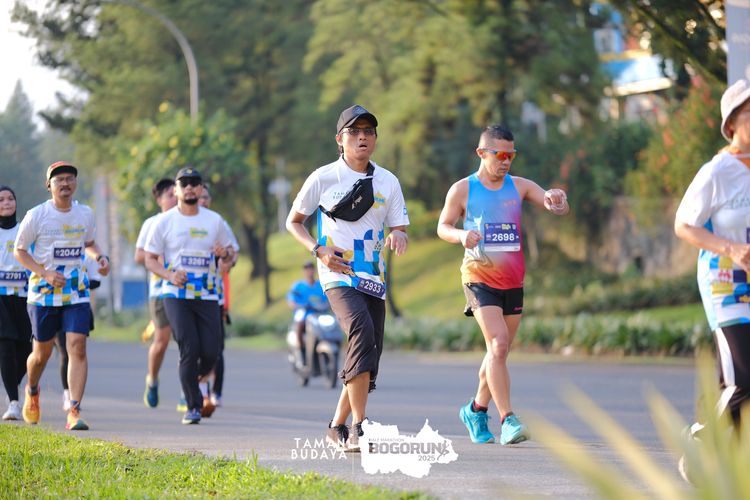 Race photo from Taman Budaya x BOGORUN 2025