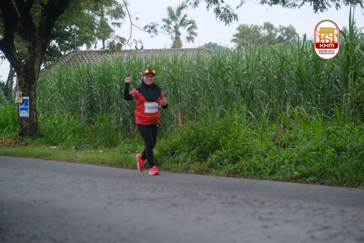 Race photo from Kediri Half Marathon 2025