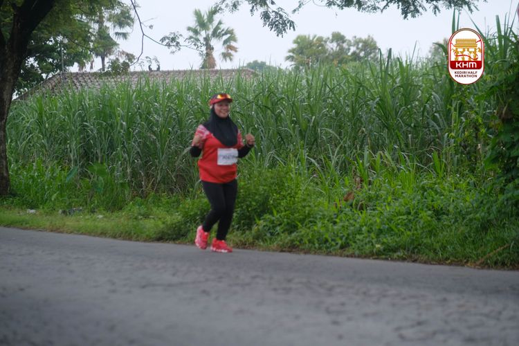 Race photo from Kediri Half Marathon 2025