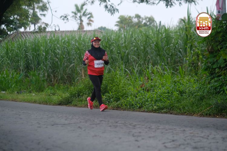 Race photo from Kediri Half Marathon 2025