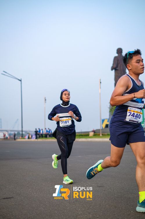 Race photo from ISOPlus Run 2024 Jakarta