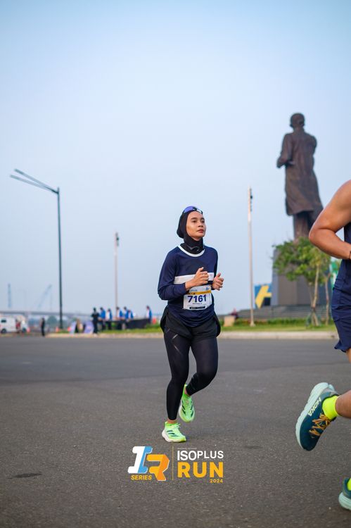 Race photo from ISOPlus Run 2024 Jakarta
