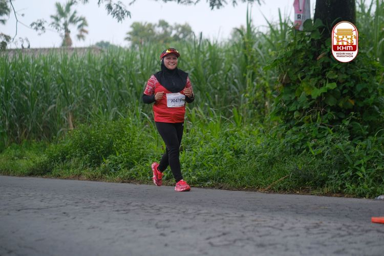 Race photo from Kediri Half Marathon 2025