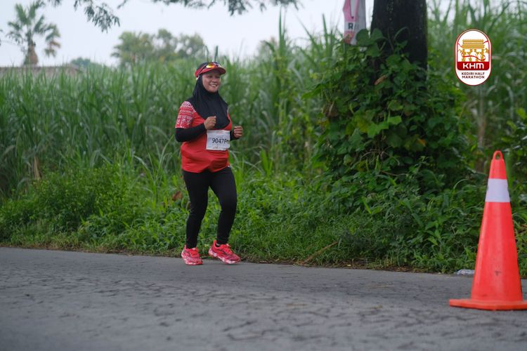 Race photo from Kediri Half Marathon 2025