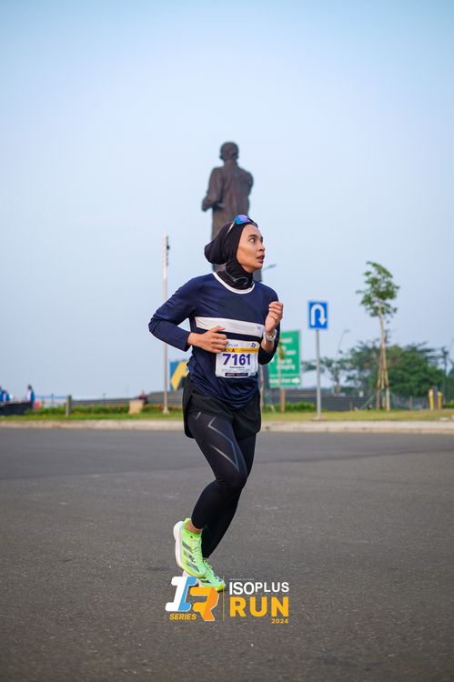 Race photo from ISOPlus Run 2024 Jakarta