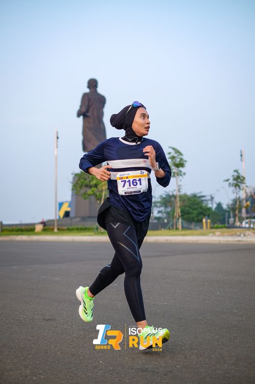 Race photo from ISOPlus Run 2024 Jakarta