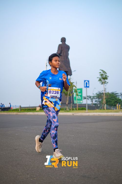 Race photo from ISOPlus Run 2024 Jakarta