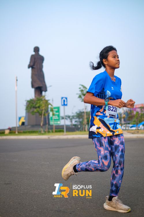 Race photo from ISOPlus Run 2024 Jakarta