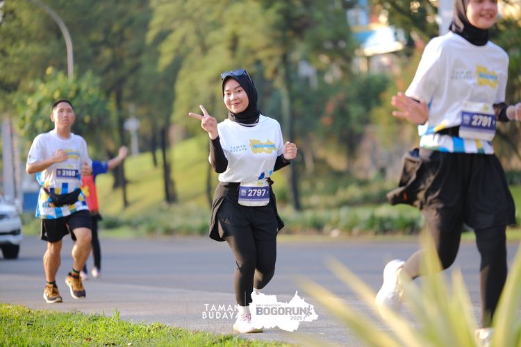 Race photo from Taman Budaya x BOGORUN 2025
