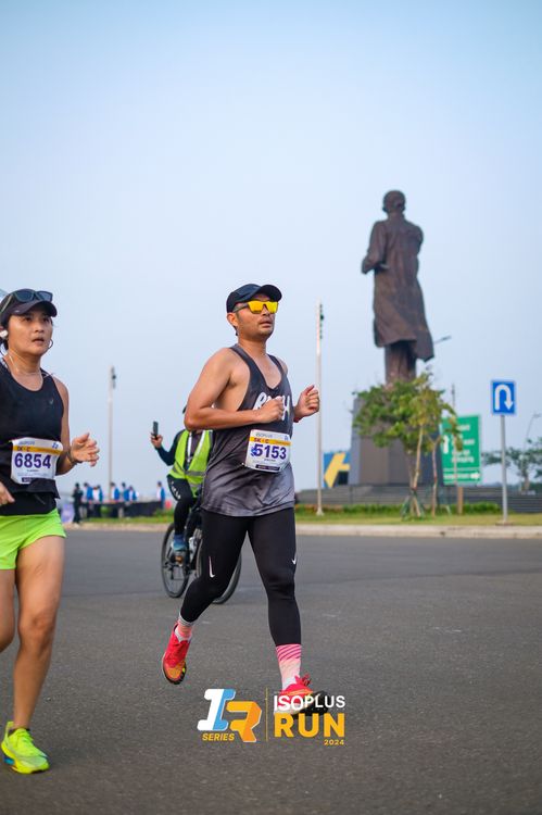 Race photo from ISOPlus Run 2024 Jakarta