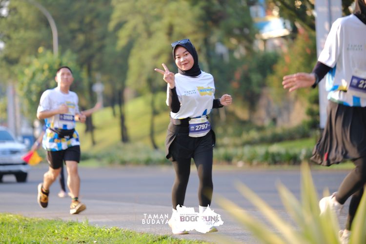 Race photo from Taman Budaya x BOGORUN 2025