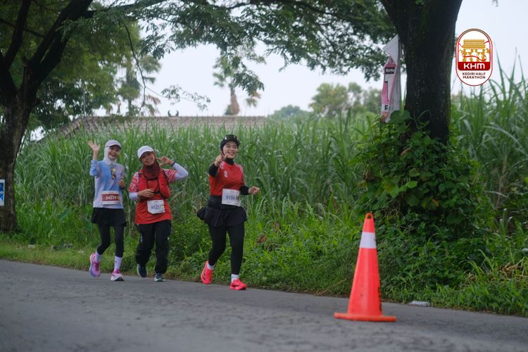Race photo from Kediri Half Marathon 2025