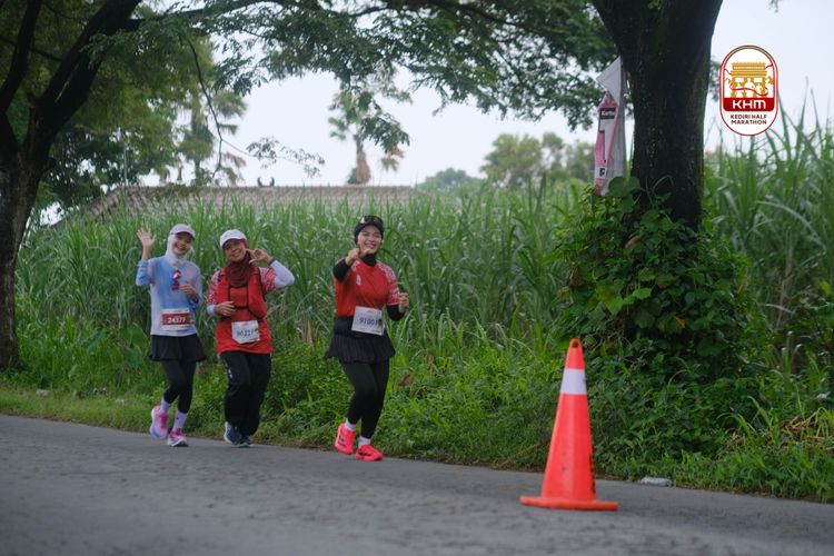 Race photo from Kediri Half Marathon 2025