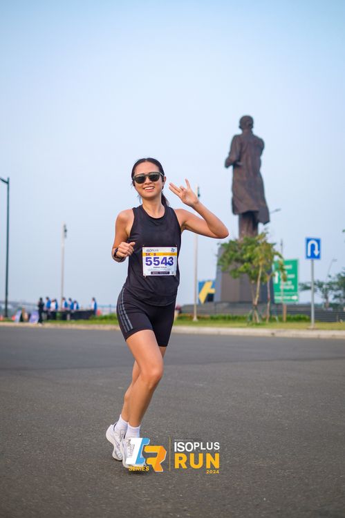 Race photo from ISOPlus Run 2024 Jakarta