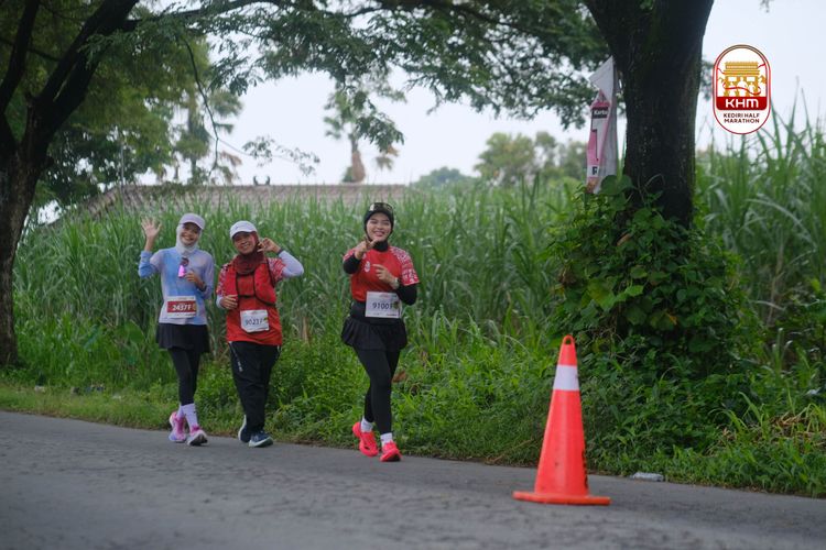 Race photo from Kediri Half Marathon 2025