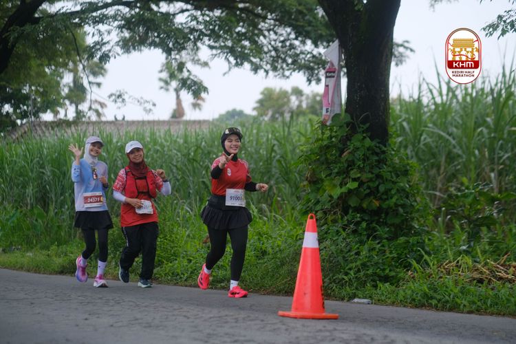 Race photo from Kediri Half Marathon 2025