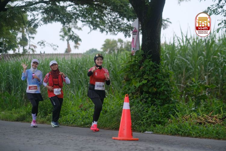 Race photo from Kediri Half Marathon 2025