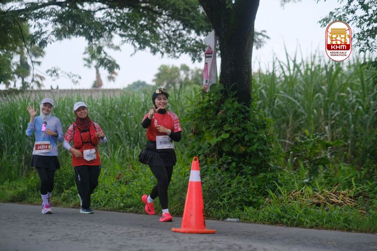 Race photo from Kediri Half Marathon 2025
