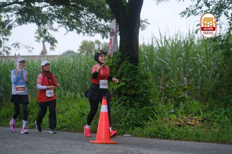 Race photo from Kediri Half Marathon 2025