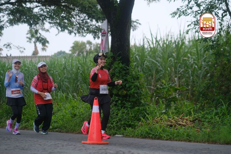 Race photo from Kediri Half Marathon 2025