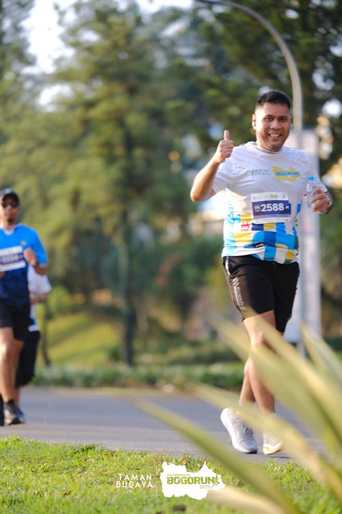 Race photo from Taman Budaya x BOGORUN 2025