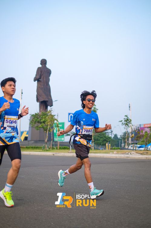 Race photo from ISOPlus Run 2024 Jakarta