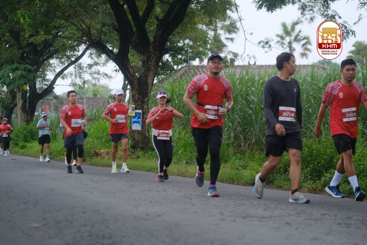 Race photo from Kediri Half Marathon 2025