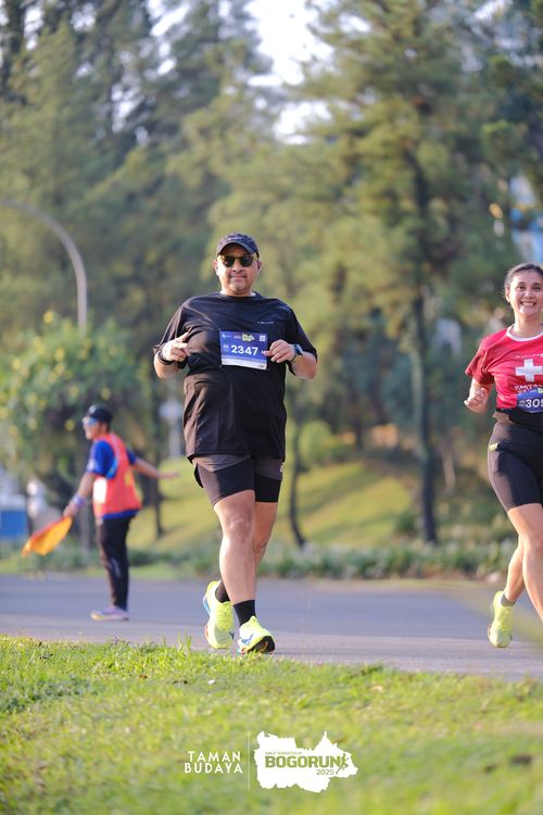 Race photo from Taman Budaya x BOGORUN 2025