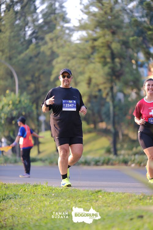 Race photo from Taman Budaya x BOGORUN 2025