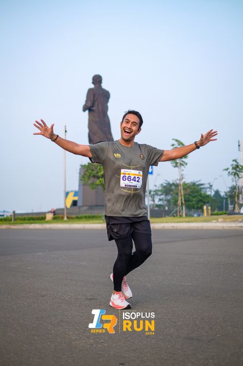 Race photo from ISOPlus Run 2024 Jakarta