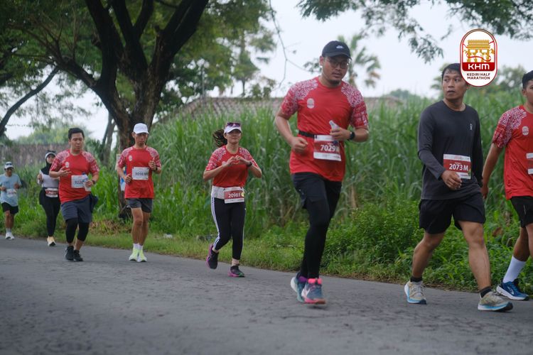Race photo from Kediri Half Marathon 2025