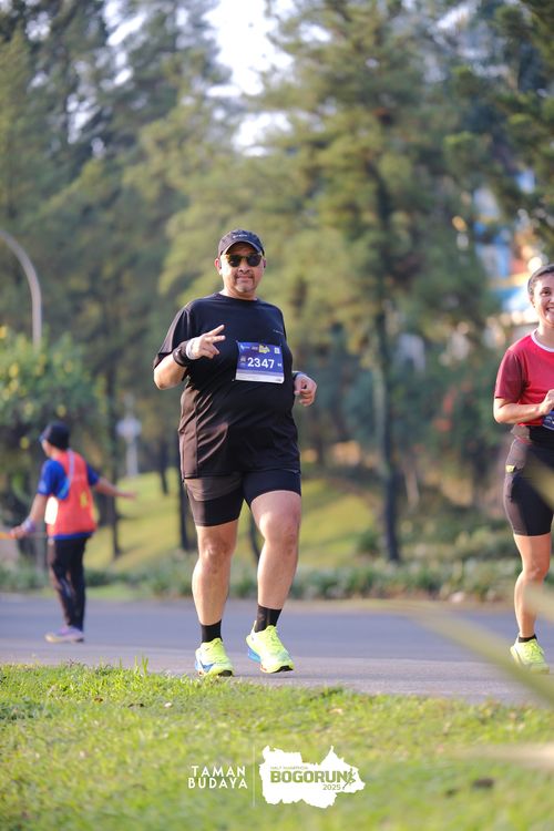 Race photo from Taman Budaya x BOGORUN 2025